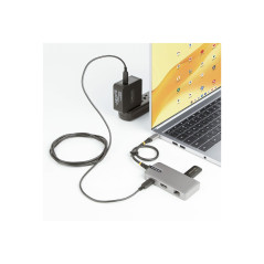 STARTECH USB-C MULTIPORT ADAPTER HDMI/GBE, WORKS WITH CHROMEBOOK (WWCB) 3 YR