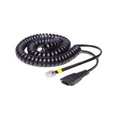JABRA RJ11 TO QD CURLY CORD,2M