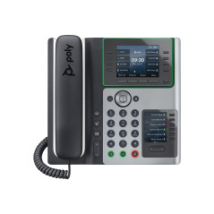 HP POLY EDGE E400 IP PHONE, NOISEBLOCK AI AND ACOUSTIC FENCE, USB-C, NO BLUETOOTH/WIFI