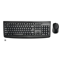 KENSINGTON PRO FIT 2.4 GHz WIRELESS KEYBOARD AND MOUSE - BLACK