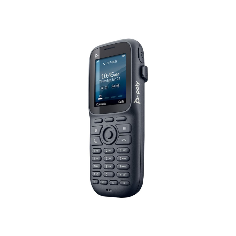 HP POLY ROVE 20 RUGGED DECT IP PHONE HANDSET, 2" DISLAY, AEC,50M RANGE,3.5MM