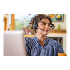 HP POLY SAVI S8210 OTH WIRELESS UC MONO DECT HEADSET,D200 DONGLE,PC, USB-A