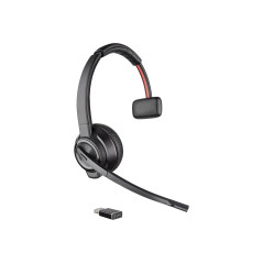 HP POLY SAVI S8210 OTH WIRELESS UC MONO DECT HEADSET,D200 DONGLE,PC, USB-A