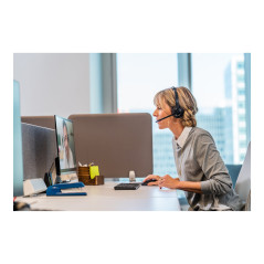 HP POLY SAVI OFFICE W8220 OTH WIRELESS MS STEREO DECT HEADSET,PC/DESKPHONE/MOB, USB-A