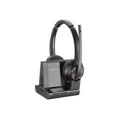 HP POLY SAVI OFFICE W8220 OTH WIRELESS MS STEREO DECT HEADSET,PC/DESKPHONE/MOB, USB-A