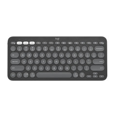 LOGITECH PEBBLE KEYS 2 K380S KEYBOARD,MULTI DEVICE,BLUETOOTHLE, TONAL WHITE, 1YR WTY
