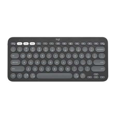 LOGITECH PEBBLE KEYS 2 K380S KEYBOARD,MULTI DEVICE,BLUETOOTHLE, TONAL WHITE, 1YR WTY