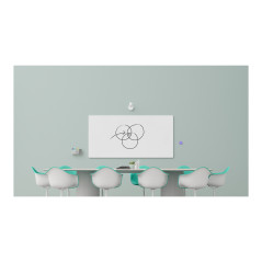 LOGITECH SCRIBE WHITEBOARD CAMERA FOR TEAMS & ZOOM ROOMS, WHITE - 2YR WTY