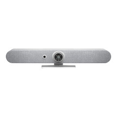LOGITECH RALLY BAR MINI ALL IN ONE 4K ULTRA HD VIDEO BAR,BUILTIN SPKR &MIC,WHITE-2YR WTY
