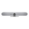LOGITECH RALLY BAR MINI ALL IN ONE 4K ULTRA HD VIDEO BAR,BUILTIN SPKR &MIC,WHITE-2YR WTY