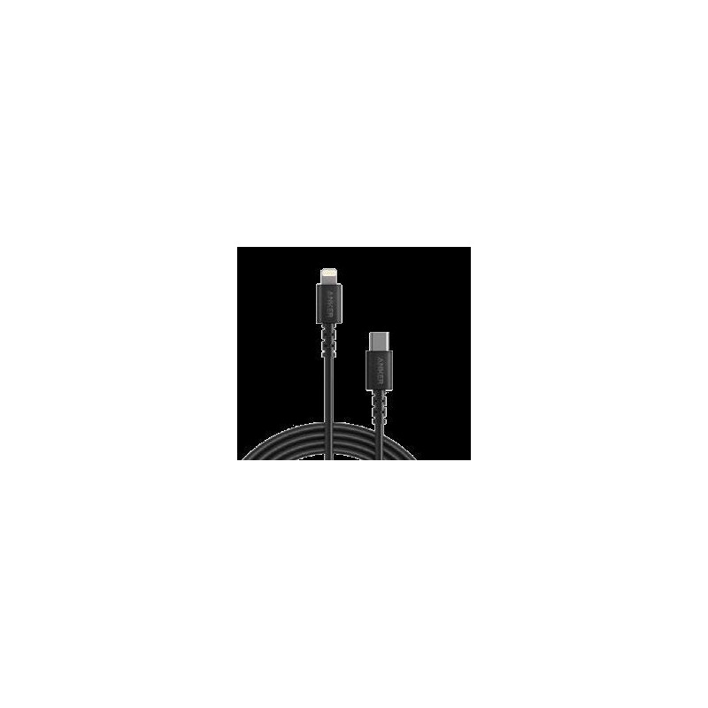 ANKER POWERLINE SELECT USB-C TO LIGHTNING CABLE 0.9M - BLACK