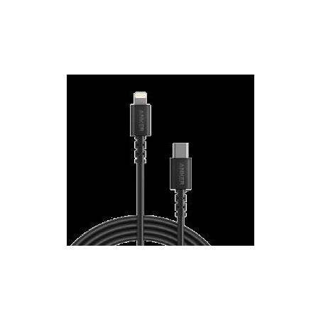 ANKER POWERLINE SELECT USB-C TO LIGHTNING CABLE 0.9M - BLACK