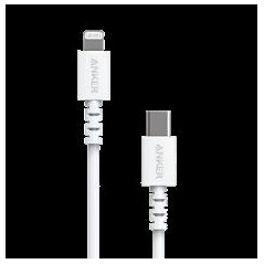 ANKER POWERLINE SELECT USB-C T0 LIGHTNING CABLE 0.9M - WHITE