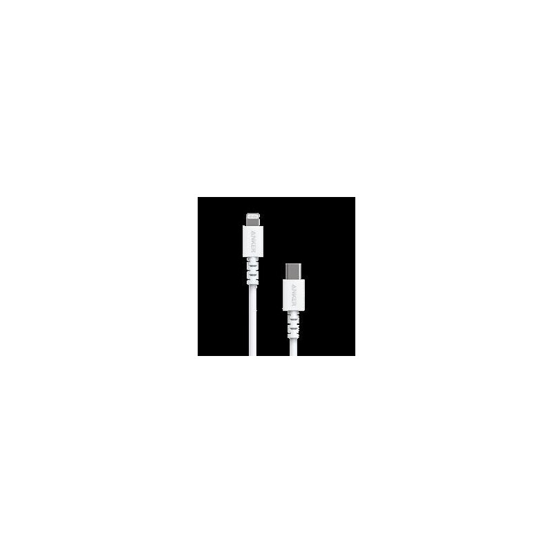 ANKER POWERLINE SELECT USB-C T0 LIGHTNING CABLE 0.9M - WHITE