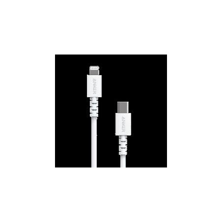 ANKER POWERLINE SELECT USB-C T0 LIGHTNING CABLE 0.9M - WHITE