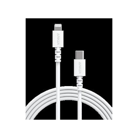 ANKER POWERLINE SELECT USB-C TO LIGHTNING CABLE 1.8M - WHITE