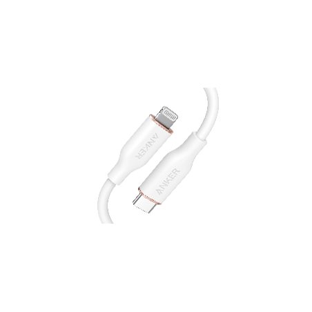 ANKER POWERLINE SOFT USB-C TO LIGHTNING 1.8 METRE - WHITE