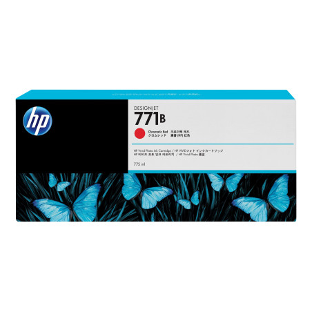 HP 771B 775ML CHROMATIC RED DESIGNJET INK CARTRIDGE - Z6200/Z6800