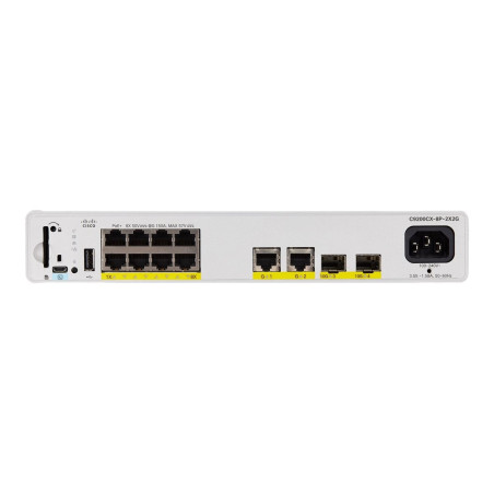 Catalyst 9000 Compact Switch 8 port PoE+, 240W, Essentials