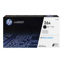 HP 26A BLACK TONER - APPROX 3.1K PAGES. FOR M402, M426 PRINTERS