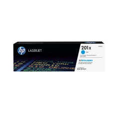 HP 201X CYAN TONER - HIGH YIELD - APPROX 5K PAGES - M252, M277 COMPATIBLE