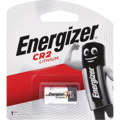 ENERGIZER CR2 3V 0.85AH 2.5WH LIMNO2 uBATT  1 X BLISTER PAC K QTY1 BATTERY