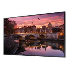 SAMSUNG (QBC) PRO DISPLAY, 55" UHD, 350NITS, HDMI(3), LAN/WIFI, SPK, PORT/LAND, 16H/7D, 3Y
