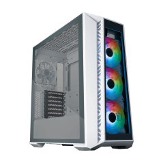 COOLER MASTER MASTERBOX MB520 WHITE, TG FRONT PANEL, 3X ARGB FAN, TG SIDE PANEL, ATX, ARGB