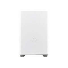 COOLER MASTER NR200, WHITE, MINI-ITX, STEEL SIDE PANEL, 1X 120MM FAN, AIO WATERCOOLER SUPP