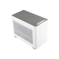 COOLER MASTER NR200, WHITE, MINI-ITX, STEEL SIDE PANEL, 1X 120MM FAN, AIO WATERCOOLER SUPP