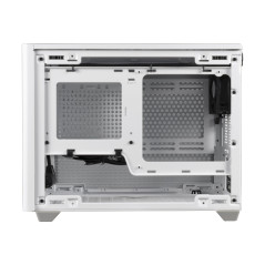COOLER MASTER NR200, WHITE, MINI-ITX, STEEL SIDE PANEL, 1X 120MM FAN, AIO WATERCOOLER SUPP