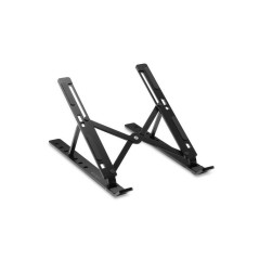 KENSINGTON ALUMINIUM COLLAPSIBLE LAPTOP RISER FOR UP TO 16" NOTEBOOK- BLACK