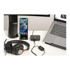 KENSINGTON SMARTFIT EASY RISER 2.0 COOLING STAND FOR UP TO 17" NOTEBOOK - BLACK