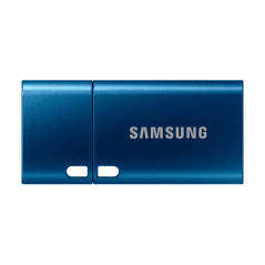 SAMSUNG 64GB USB-C FLASH DRIVE, UP TO 300MB/s R/W, BLUE, 5YR WTY