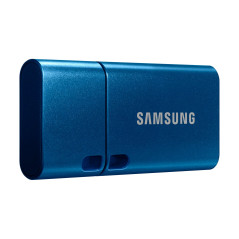 SAMSUNG 64GB USB-C FLASH DRIVE, UP TO 300MB/s R/W, BLUE, 5YR WTY