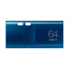 SAMSUNG 64GB USB-C FLASH DRIVE, UP TO 300MB/s R/W, BLUE, 5YR WTY
