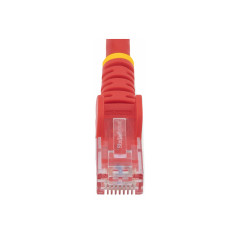 STARTECH 3M CAT6 ETHERNET CABLE RED 650MHZ 100W SNAGLESS PATCH CORD, LTW