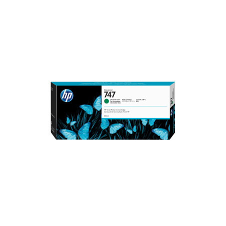 HP 747 300-ML CHROMATIC GREEN DESIGNJET INK CARTRIDGE - Z9+ SERIES
