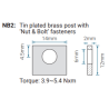 POWERSONIC SLA-12V 18AH(C20) BATTERY NB TERMINAL 1YR