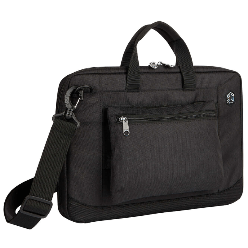 STM (ACE ALWAYS-ON CARGO) LAPTOP SHOULDERBAG, FITS UP TO 12", BLACK , 3YR WTY