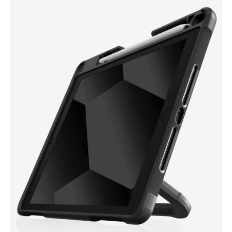 STM DUX SWIVEL (IPAD 9TH/8TH/7TH GEN) COM - BLACK FITTED CASE