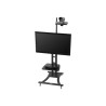 ATDEC TV FLOOR TV CART CAMERA SHELF, UP TO 5KG, 10 YR WTY