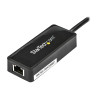 STARTECH USB 3.0 TO GbE NIC NETWORK ADAPTER W/USB PORT 2YR