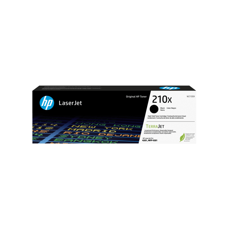 HP 210X BLACK TONER HIGH YIELD - APPROX 7.5K PAGES - 4201,4301 MODELS