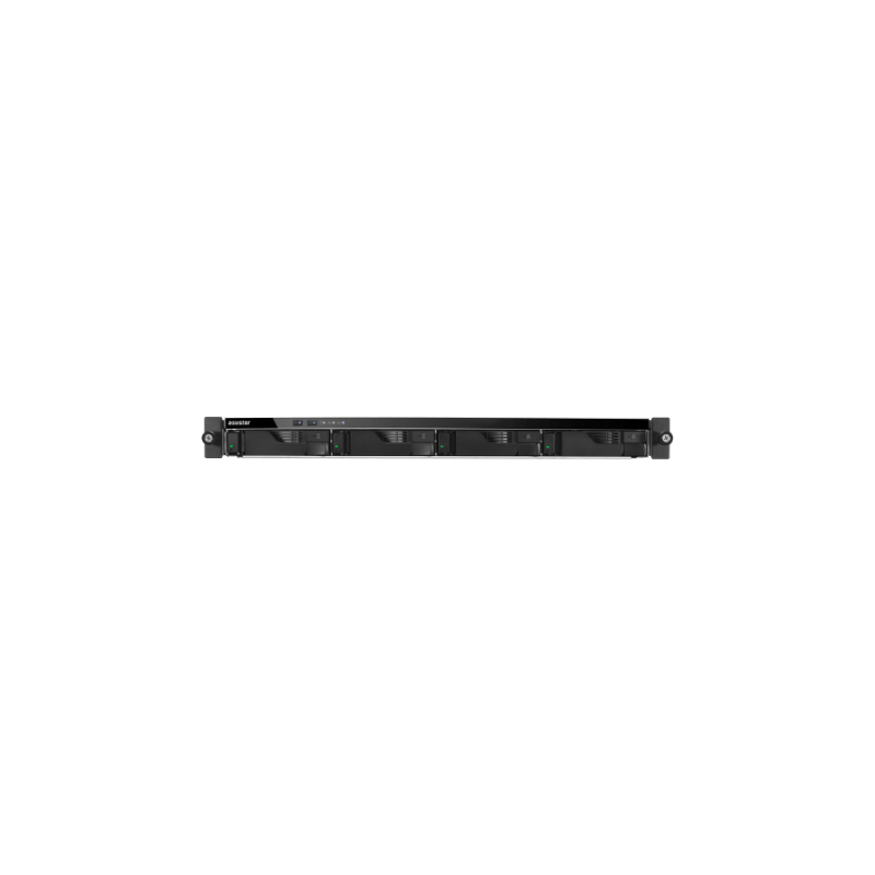 ASUSTOR 4-BAY NAS 3.5"/2.5"(0/4), QC-2.1GHz, 8GB, GbE LAN(1), 2.5G(2), PCIe, 1RU, 3YR
