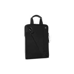 STM (ACE ARMOUR) LAPTOP SHOULDERBAG, FITS UP TO 14", BLACK , 3YR WTY