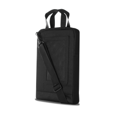 STM (ACE ARMOUR) LAPTOP SHOULDERBAG, FITS UP TO 14", BLACK , 3YR WTY