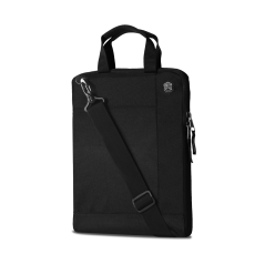 STM (ACE ARMOUR) LAPTOP SHOULDERBAG, FITS UP TO 14", BLACK , 3YR WTY
