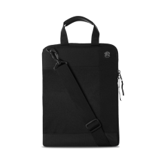 STM (ACE ARMOUR) LAPTOP SHOULDERBAG, FITS UP TO 14", BLACK , 3YR WTY