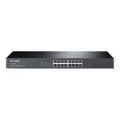 TP-LINK 16-PORT UNMANAGED SWITCH, 10/100(16), BLACK, 3YR